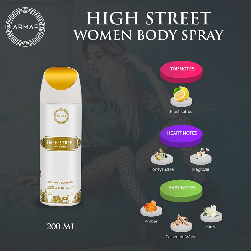 ARMAF High Street Deodorant Body Spray For Women